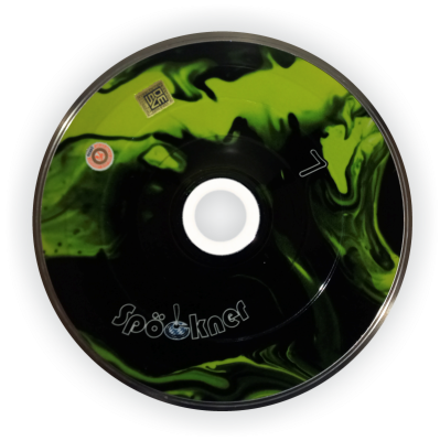 Spöckner "Ozean grün schwarz" Eisstock